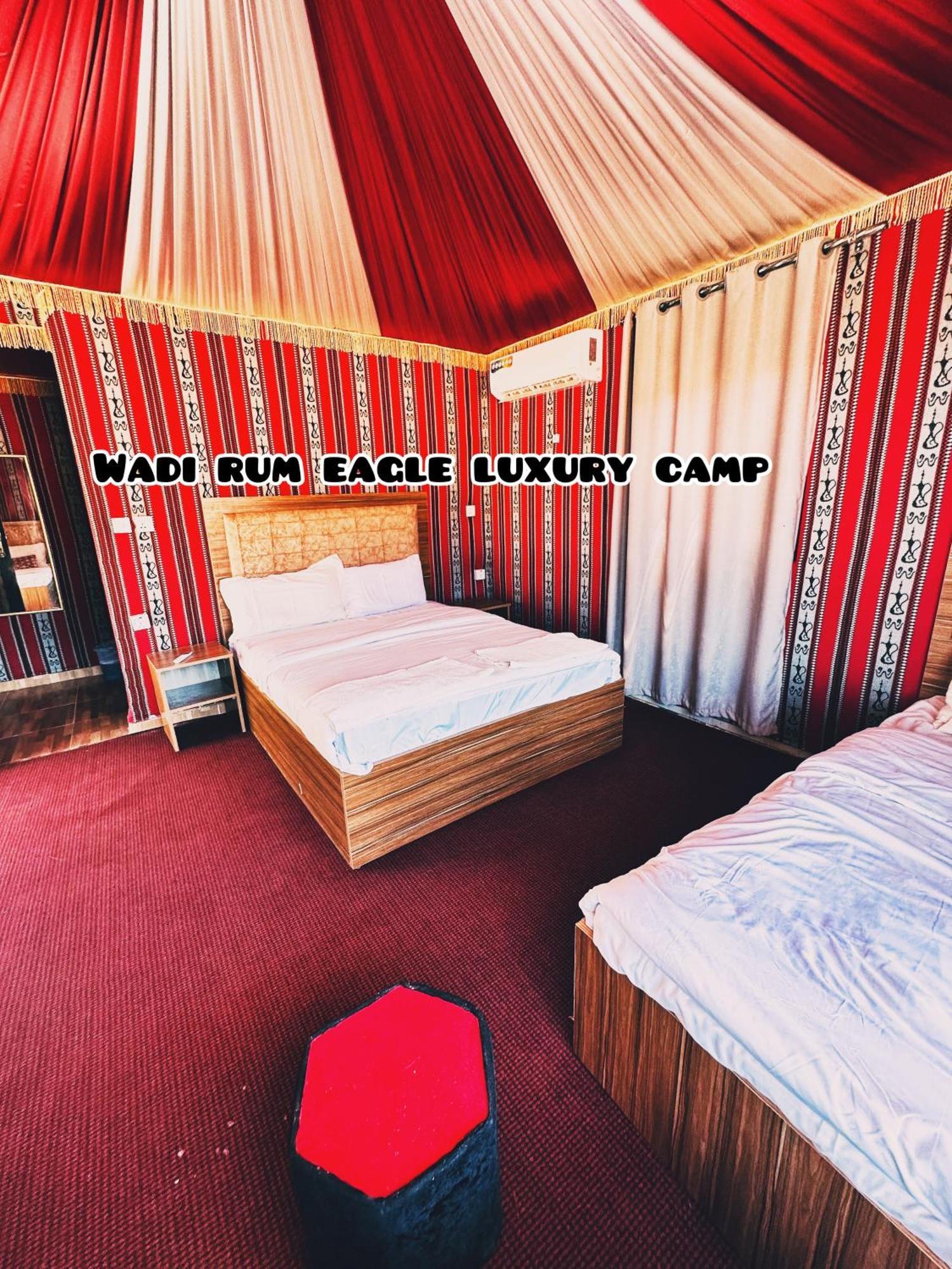 Wadi Rum Eagle Luxury Camp Bagian luar foto