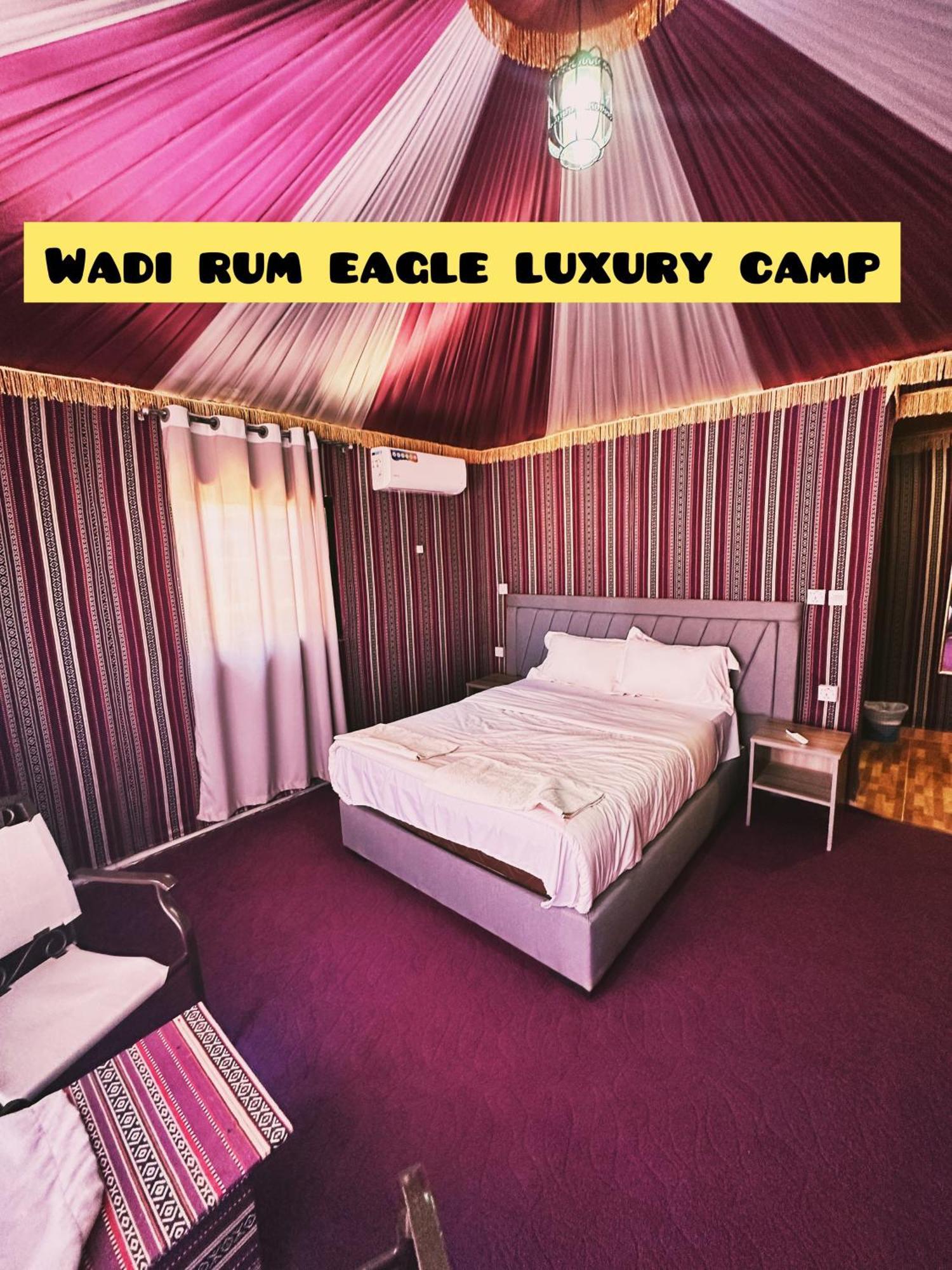 Wadi Rum Eagle Luxury Camp Bagian luar foto