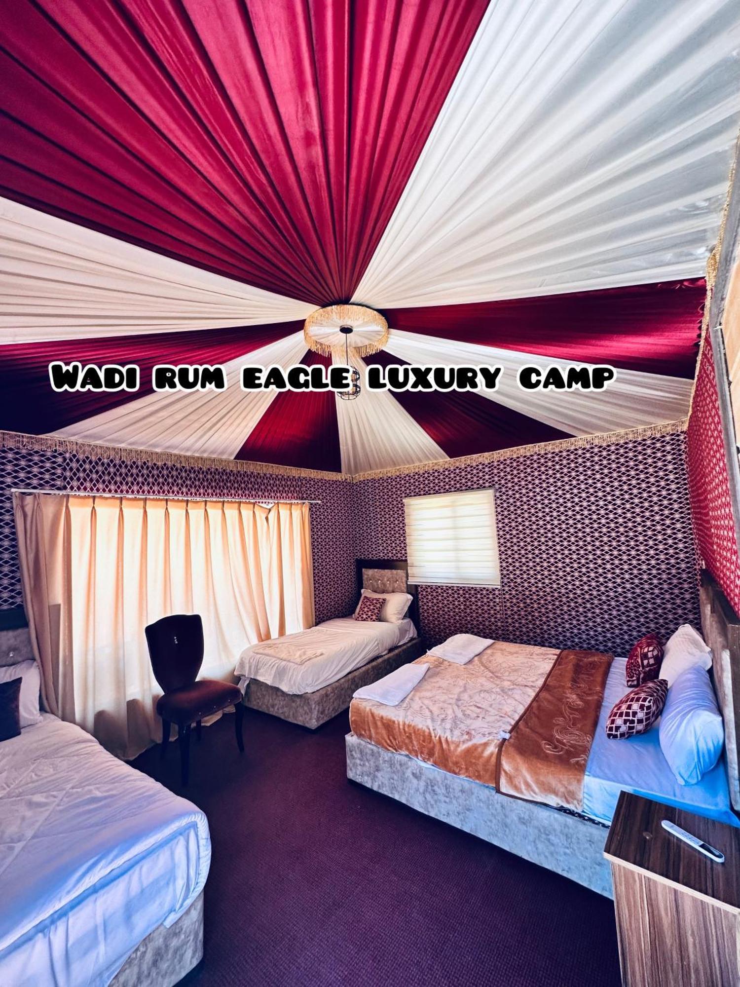 Wadi Rum Eagle Luxury Camp Bagian luar foto