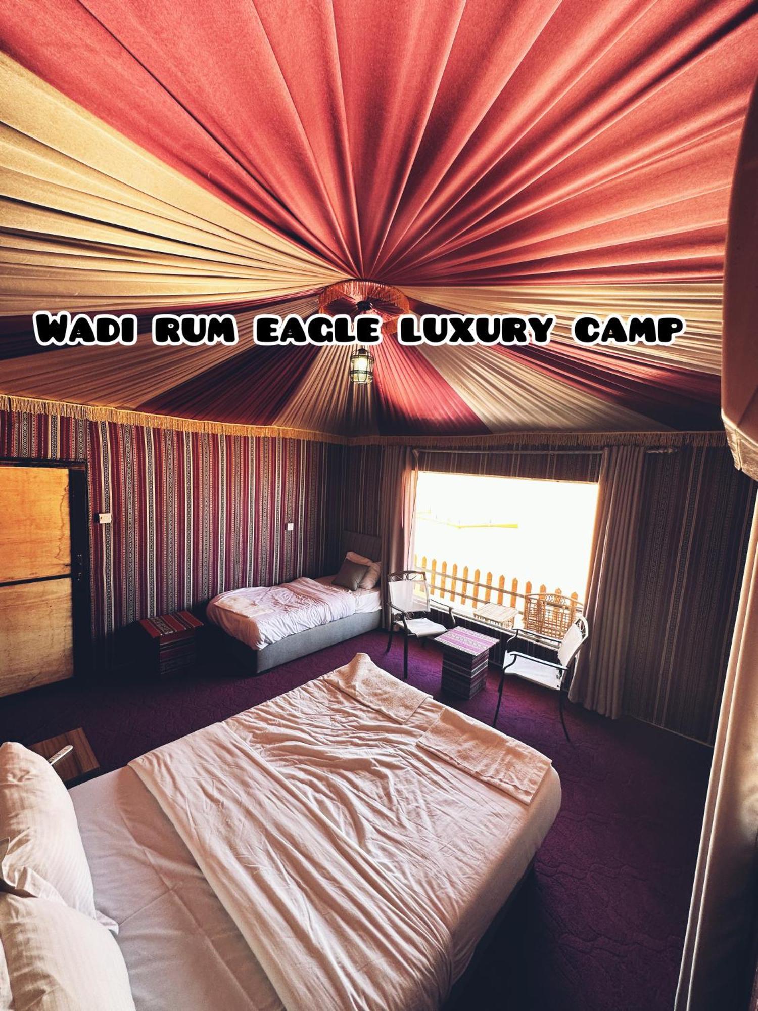 Wadi Rum Eagle Luxury Camp Bagian luar foto